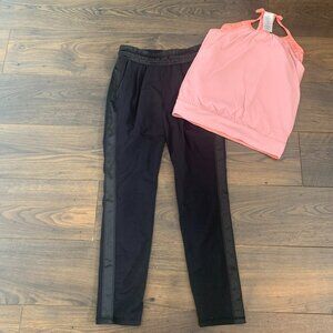 Ivivva by Lululemon Pant and Tank Top Set Youth Size 14
